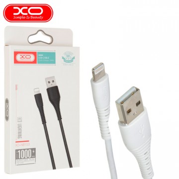 USB кабель XO NB153 Lightning 1m белый в Одессе