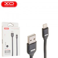 USB кабель XO NB150 Lightning 1m черный