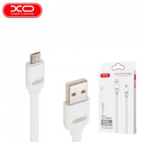 USB кабель XO NB150 micro USB 1m белый