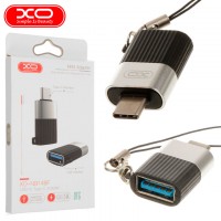 Переходник XO NB149F USB OTG - Type-C черный