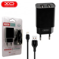 Сетевое зарядное устройство XO L71 2USB 2.4A Lightning black