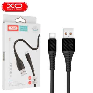 USB кабель XO NB157 Type-C 1m черный в Одессе