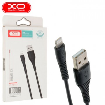 USB кабель XO NB153 Lightning 1m черный в Одессе