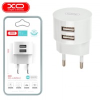 Сетевое зарядное устройство XO L62 2USB 2.4A white