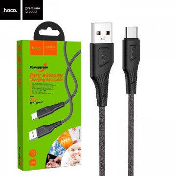 USB кабель Hoco X58 Type-C 1m черный в Одессе