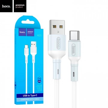 USB кабель Hoco X65 Type-C 1m белый в Одессе