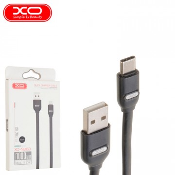 USB кабель XO NB150 Type-C 1m черный в Одессе