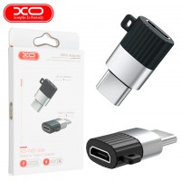 Переходник XO NB149A micro USB - Type-C черный