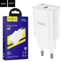 Сетевое зарядное устройство Hoco N14 PD20W white