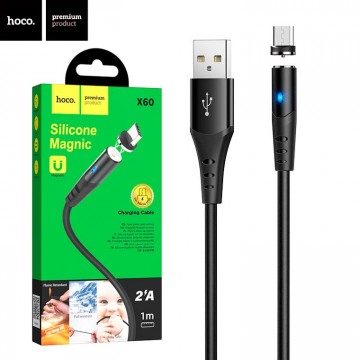 USB кабель Hoco X60 micro USB 1m черный в Одессе