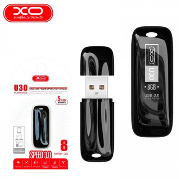 USB Флешка XO U30 USB 3.0 8GB черный в Одессе