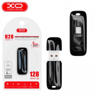 USB Флешка XO U20 USB 2.0 128GB черный в Одессе