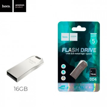 USB Флешка Hoco UD4 USB 2.0 16GB серебристый в Одессе