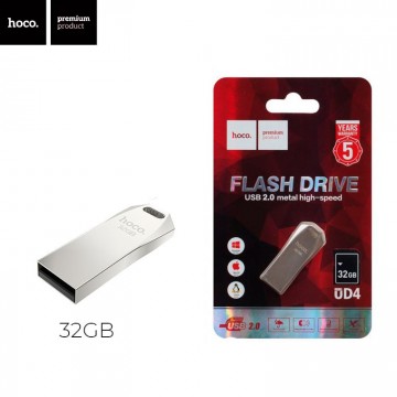 USB Флешка Hoco UD4 USB 2.0 32GB серебристый в Одессе