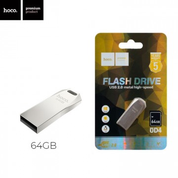 USB Флешка Hoco UD4 USB 2.0 64GB серебристый в Одессе