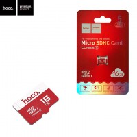 Карта памяти Hoco MicroSDHC 16GB class 10