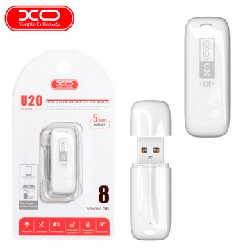 USB Флешка XO U20 USB 2.0 8GB белый в Одессе