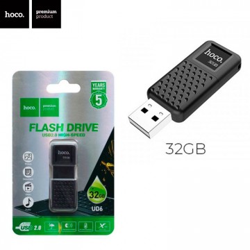 USB Флешка Hoco UD6 USB 2.0 32GB черный в Одессе