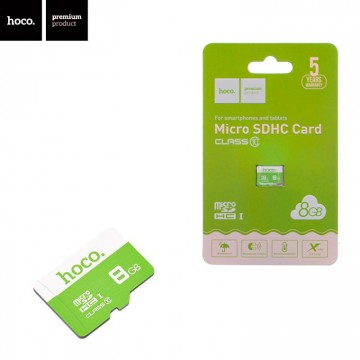 Карта памяти Hoco MicroSDHC 8GB class 10 в Одессе