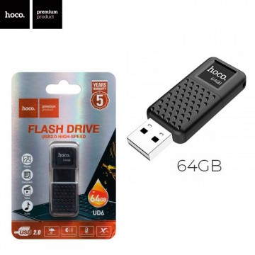 USB Флешка Hoco UD6 USB 2.0 64GB черный в Одессе