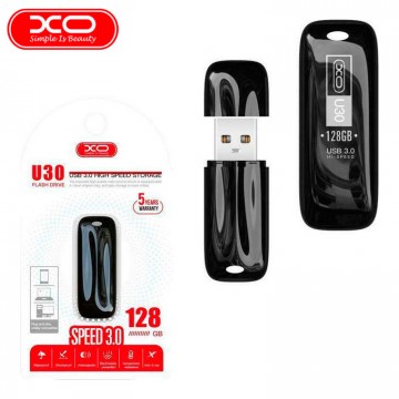 USB Флешка XO U30 USB 3.0 128GB черный в Одессе