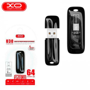 USB Флешка XO U30 USB 3.0 64GB черный в Одессе