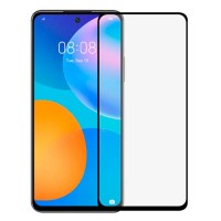 Защитное стекло 6D Huawei P Smart 2021, Y7a black тех.пакет