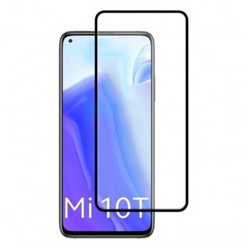 Защитное стекло 6D Xiaomi Mi 10T black тех.пакет в Одессе