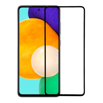 Защитное стекло 6D Samsung A52 A525 black тех.пакет в Одессе