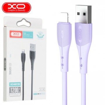 USB кабель XO NB159 USB - Lightning 1.2m фиолетовый в Одессе