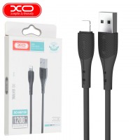 USB кабель XO NB159 USB - Lightning 1.2m черный