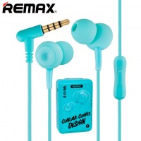 Наушники с микрофоном Remax RM-510 голубые