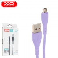 USB кабель XO NB159 USB - micro USB 1.2m фиолетовый