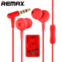 Наушники с микрофоном Remax RM-510 красные