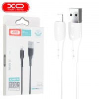 USB кабель XO NB159 USB - Lightning 1.2m белый