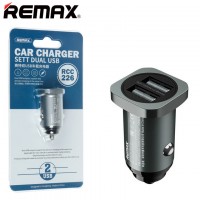 Автомобильное зарядное устройство Remax RCC226 2USB 2.4А gray