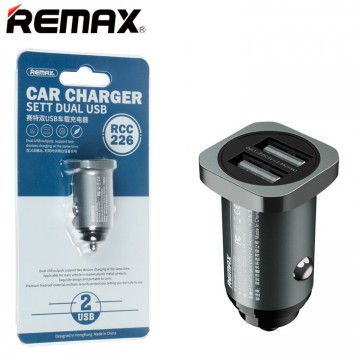 Автомобильное зарядное устройство Remax RCC226 2USB 2.4А gray в Одессе