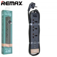 Сетевой удлинитель Remax RU-S2 3 розетки 4USB 2М black