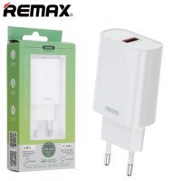 Сетевое зарядное устройство Remax RP-U72 1USB 22.5W white
