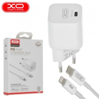 Сетевое зарядное устройство XO CE01 PD 20W Type-C - Lightning white