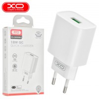 Сетевое зарядное устройство XO CE02D QC3.0 1USB 18W white