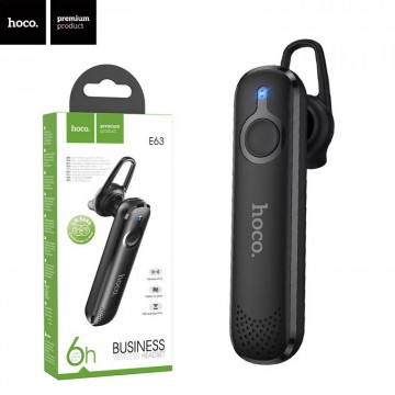 Bluetooth гарнитура Hoco E63 черные в Одессе