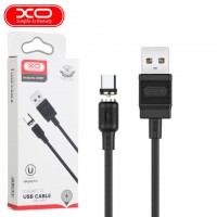 USB кабель XO NB187 Магнитный USB - micro USB черный