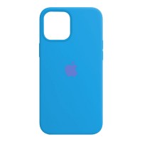 Чехол Silicone Case Original iPhone 13 № 3 (Deep Lake Blue) (N03)