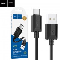 USB кабель Hoco X73 USB - Type-C черный