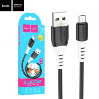 USB кабель Hoco X82 USB - micro USB 1m черный