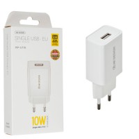 Сетевое зарядное устройство WK WP-U118 1USB 2A white