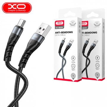 USB кабель XO NB209 Type-C 1m черный в Одессе