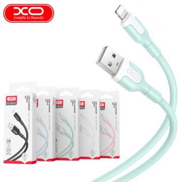 USB кабель XO NB212 Lightning 1m зеленый в Одессе