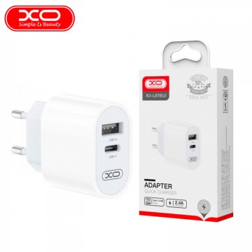 Сетевое зарядное устройство XO L97 PD 1USB 2.4A white в Одессе